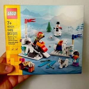 Lego 40424 Retired Winter Snowball Fight